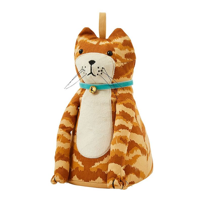 アルスターウィーバーズ マーマレード キャット／ネコ ドアストッパー