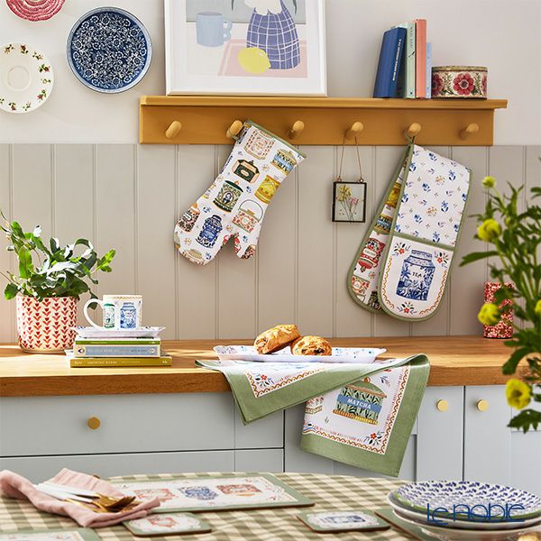 アルスターウィーバーズ ティーティン 紅茶缶 ポットミット ペア （鍋つかみ）