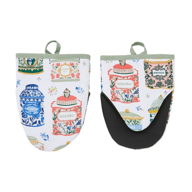 アルスターウィーバーズ ティーティン 紅茶缶 ポットミット ペア （鍋つかみ）