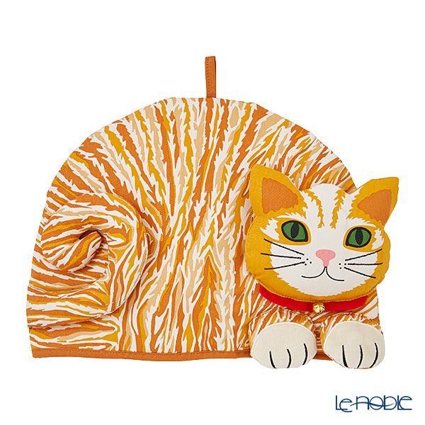 アルスターウィーバーズ ジンジャー キャット／ネコ シェイプド ティーコジー
