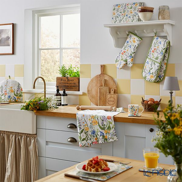 アルスターウィーバーズ コテージガーデン ティータオル コットン