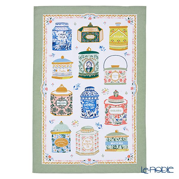 アルスターウィーバーズ ティーティン 紅茶缶 ティータオル コットン