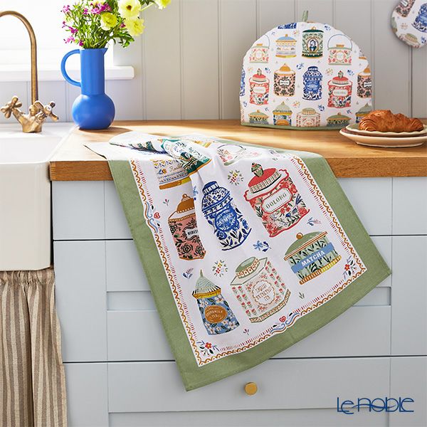 アルスターウィーバーズ ティーティン 紅茶缶 ティータオル コットン