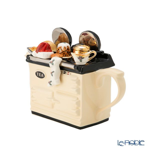 ティーポッタリー Teapottery クリスマス AGA（クリーム） L