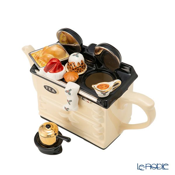 ティーポッタリー Teapottery クリスマス AGA（クリーム） L