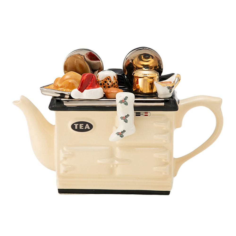 ティーポッタリー Teapottery クリスマス AGA（クリーム） L