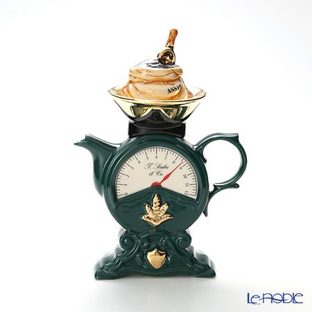 ティーポッタリー Teapottery スケール（グリーン） M