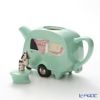 ティーポッタリー Teapottery キャラバン（グリーン） M