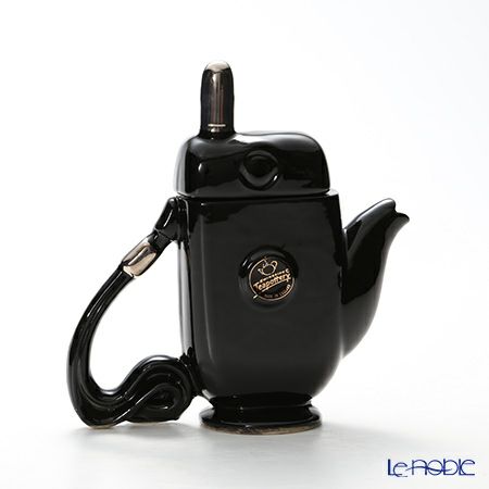 ティーポッタリー Teapottery モバイルフォン（ブラック） 18×17