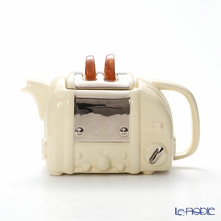 ティーポッタリー Teapottery レトロトースター（クリーム） M