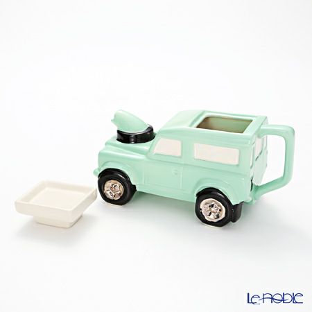 ティーポッタリー Teapottery ランドローバー（パステルグリーン） 14.5×19.5 S