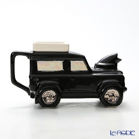 ティーポッタリー Teapottery ランドローバー（ブラック） 14.5×19.5 S