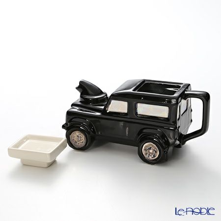 ティーポッタリー Teapottery ランドローバー（ブラック） 14.5×19.5 S