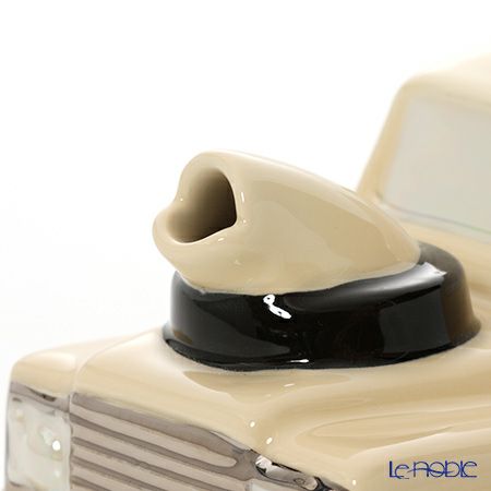 ティーポッタリー Teapottery ランドローバー（クリーム） 14.5×19.5 S