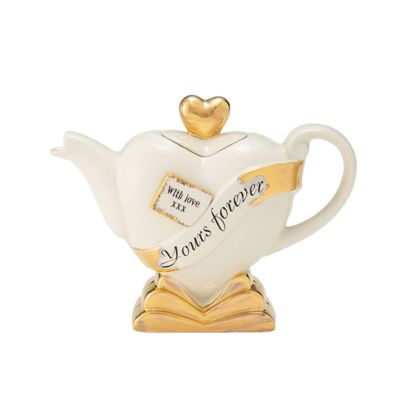 ティーポッタリー Teapottery ハート Yours Forever!（ピンク） S