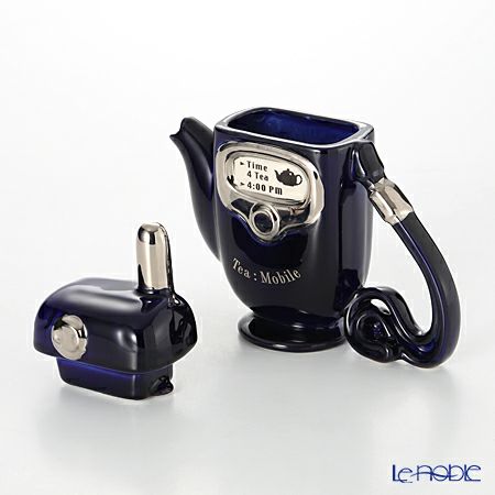 ティーポッタリー Teapottery モバイルフォン（ブルー） 18×17 S