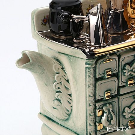 ティーポッタリー Teapottery フレンチストーブ（グリーン）