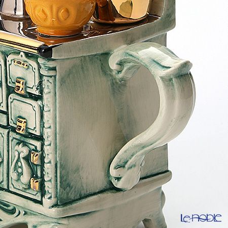 ティーポッタリー Teapottery フレンチストーブ（グリーン）