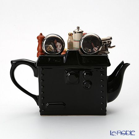 ティーポッタリー Teapottery イタリアンAGA（ブラック）