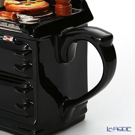 ティーポッタリー Teapottery イタリアンAGA（ブラック）