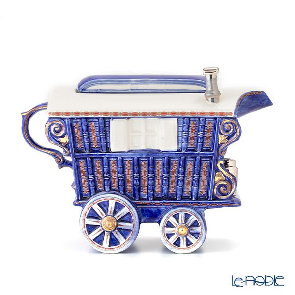 ティーポッタリー Teapottery ローマニーキャラバン（ブルー）