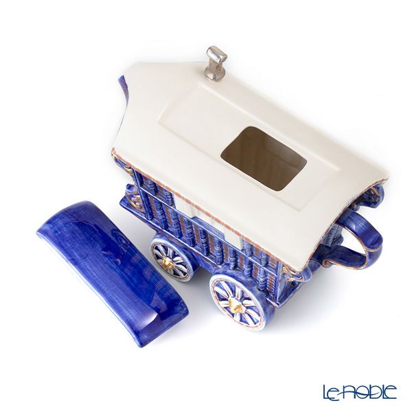 ティーポッタリー Teapottery ローマニーキャラバン（ブルー）