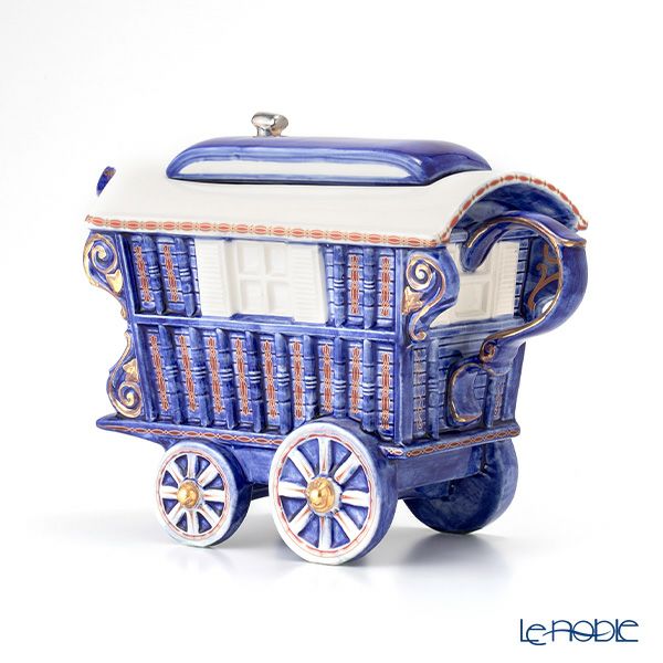 ティーポッタリー Teapottery ローマニーキャラバン（ブルー）