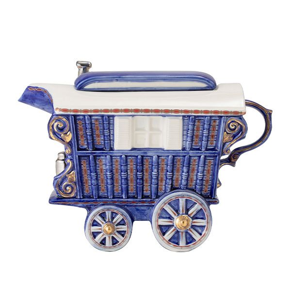 ティーポッタリー Teapottery ローマニーキャラバン（ブルー）