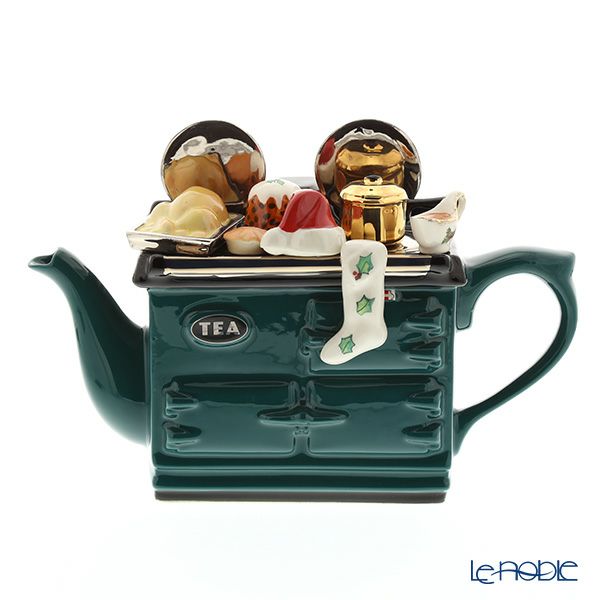 ティーポッタリー Teapottery クリスマス AGA（グリーン） L