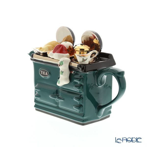 ティーポッタリー Teapottery クリスマス AGA（グリーン） L