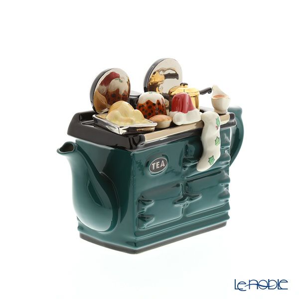 ティーポッタリー Teapottery クリスマス AGA（グリーン） L