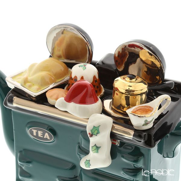 ティーポッタリー Teapottery クリスマス AGA（グリーン） L