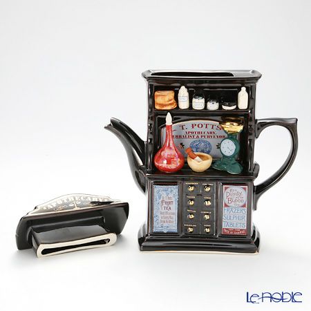 ティーポッタリー Teapottery ドラッグストア（ブラウン） L