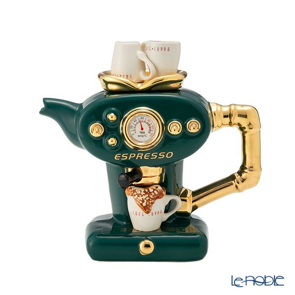 ティーポッタリー Teapottery シングルエスプレッソマシン 21×22 L