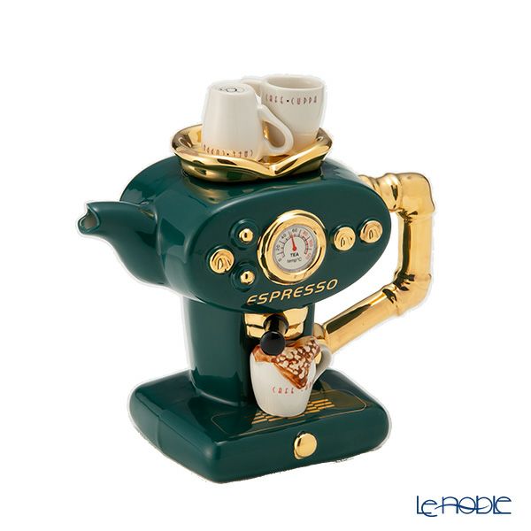 ティーポッタリー Teapottery シングルエスプレッソマシン 21×22 L