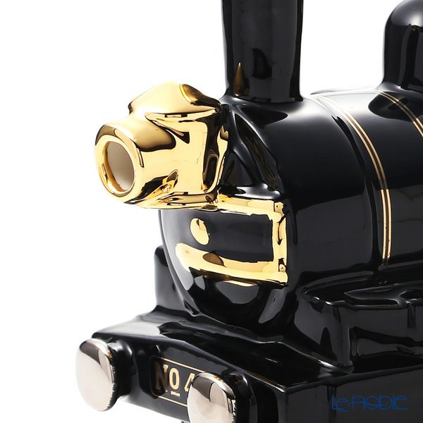 ティーポッタリー Teapottery 機関車 ブラック 29×8×15 L