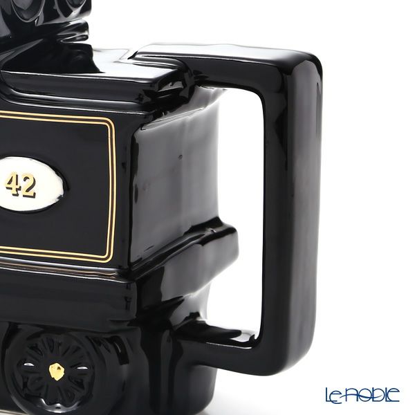 ティーポッタリー Teapottery 機関車 ブラック 29×8×15 L