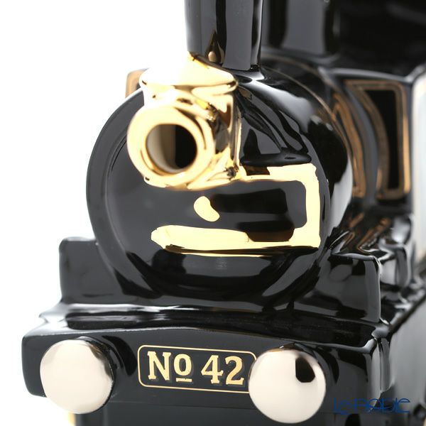 ティーポッタリー Teapottery 機関車 ブラック 29×8×15 L