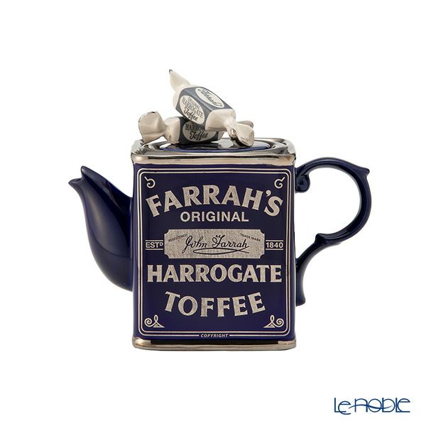 ティーポッタリー Teapottery ファラーズ トフィー缶 M