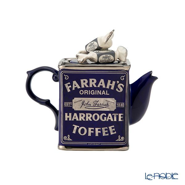 ティーポッタリー Teapottery ファラーズ トフィー缶 M