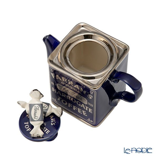 ティーポッタリー Teapottery ファラーズ トフィー缶 M