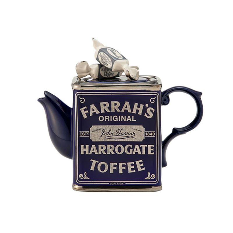 ティーポッタリー Teapottery ファラーズ トフィー缶 M