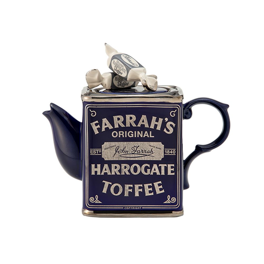 ティーポッタリー Teapottery ファラーズ トフィー缶 M