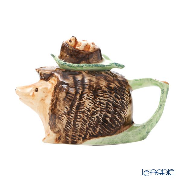 ティーポッタリー Teapottery ハリネズミの親子 19×9×12 M