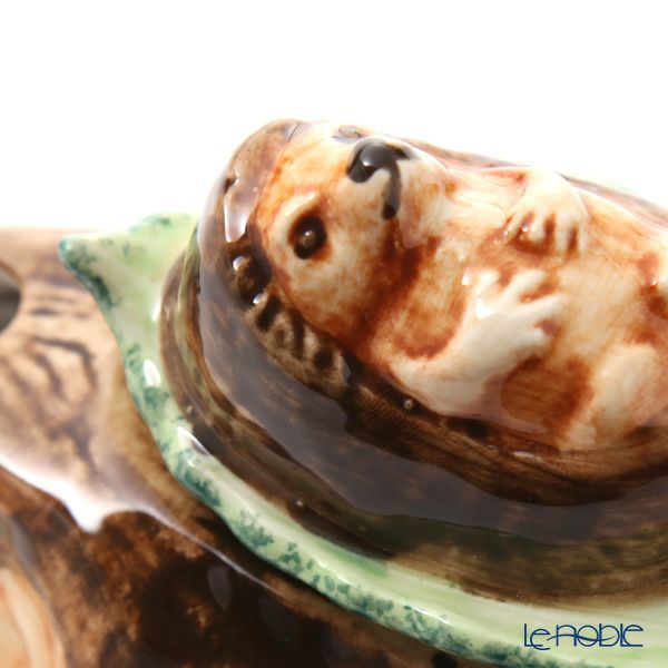 ティーポッタリー Teapottery ハリネズミの親子 19×9×12 M