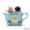 ティーポッタリー Teapottery ラジオ（ブルー） M