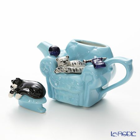 ティーポッタリー Teapottery キャットチェア（ブルー） S