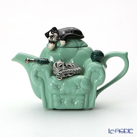 ティーポッタリー Teapottery キャットチェア（グリーン） S
