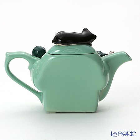 ティーポッタリー Teapottery キャットチェア（グリーン） S