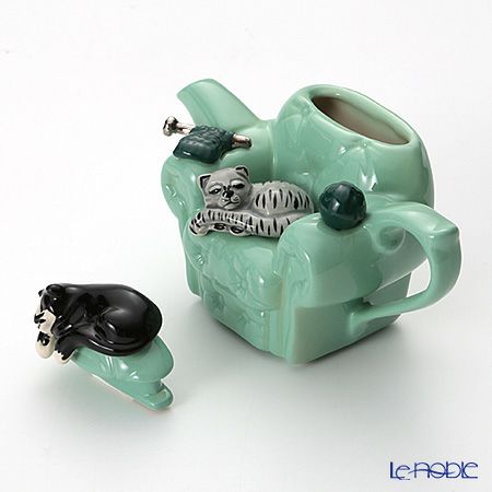 ティーポッタリー Teapottery キャットチェア（グリーン） S